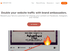 Tablet Screenshot of crewfire.com